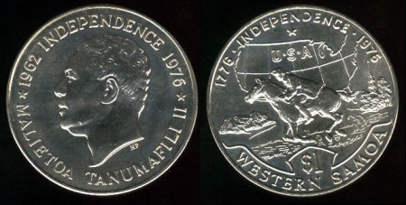 1 Tala (1976) U.S. Bicentennial 